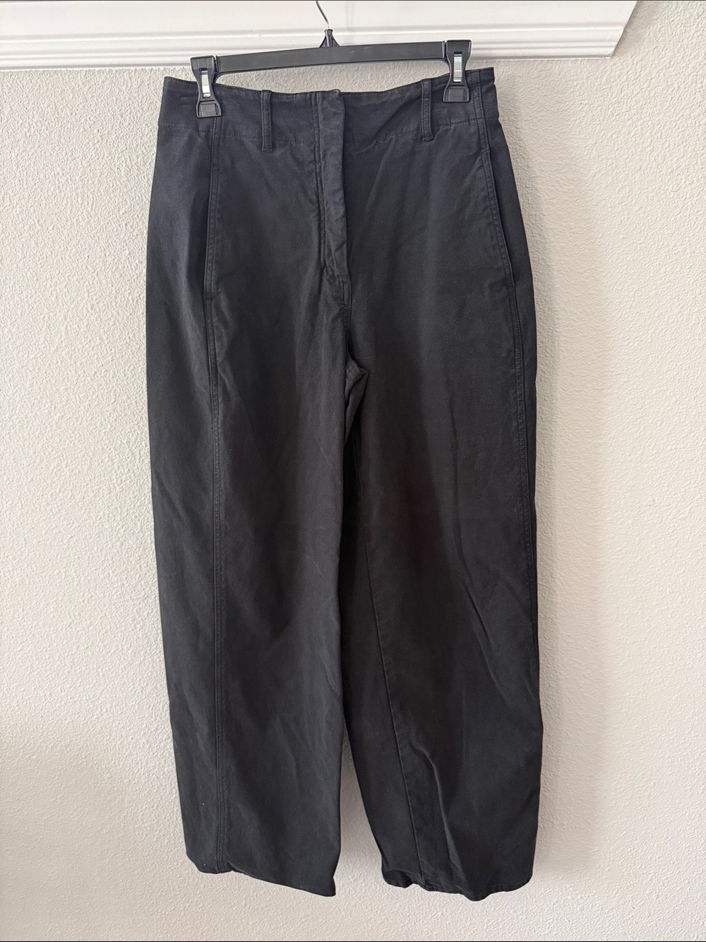 Women’s Black Casual Wide-Leg Pants
